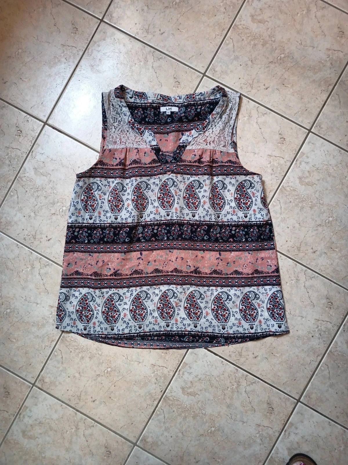 Blouse multicolore La Halle